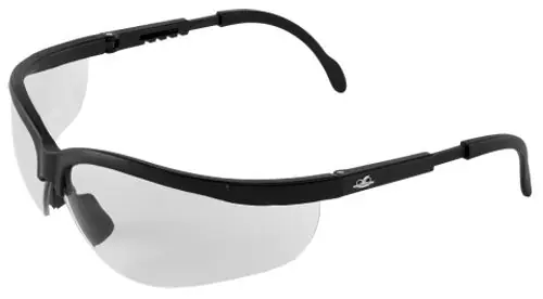 Bullhead Safety® BH461AF Picuda Safety Glasses with Matte Black Frame & Anti-Fog Clear Lens