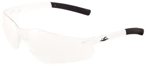 Bullhead Safety® BH511AF Pavon Safety Glasses with Crystal Clear Frame & Anti-Fog Clear Lens