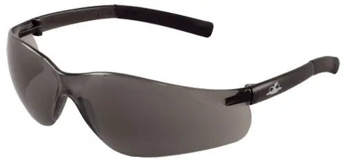 Bullhead Safety® BH543AF Pavon Safety Glasses with Crystal Black Frame & Anti-Fog Smoke Lens