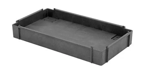 Quantum PC3518SHELF Heavy-Duty Polypropylene Shelf for Utility Carts, 17.5" x 34.25"
