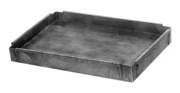 Quantum PC4026SHELF Heavy-Duty Polypropylene Shelf for Utility Carts, 26" x 40"
