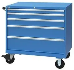 Lista XSHS0750 HS Width Mobile Cabinet, 22.5" x 40.25" x 41.5"