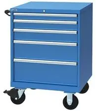 Lista XSST0750 ST Width Mobile Cabinet, 22.5" x 28.25" x 41.5"
