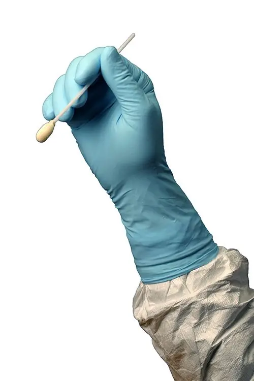 TechNiGlove STN2000B 5 Mil Sterile Low Particle Nitrile Cleanroom Gloves, Blue