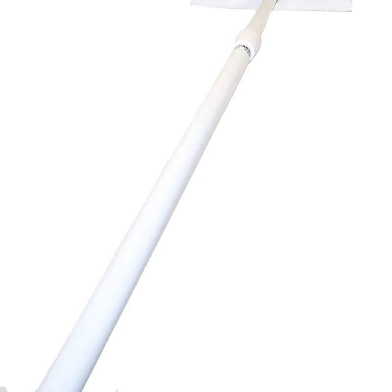 Perfex 8618 Adjustable Extended Polymer Handle, White, 110"-216" Long