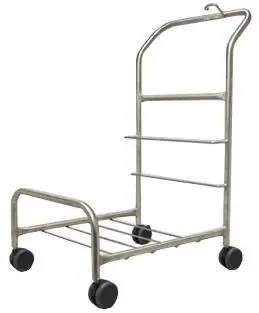 Perfex 22-99 TruCLEAN Stainless Steel Pro Cart, 19" x 27.75" x 36"