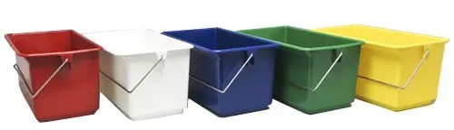 Perfex 22-22 TruCLEAN Polypropylene Mop Bucket, 22 Liter Capacity