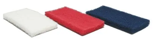 Perfex 5200 Light-Duty Scrubbing Pad, White, 4.75" x 10"