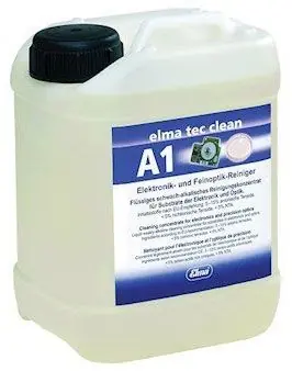 Elma 800 0102 Tec Clean Mild Alkaline Electronic Cleaning Concentrate, 2.5 Liter