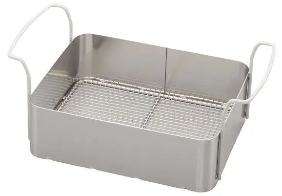 Elma 102 7350 Stainless Steel Basket for Elmasonic Ultrasonic Cleaners, 20.7" x 19.3" x 8.3"