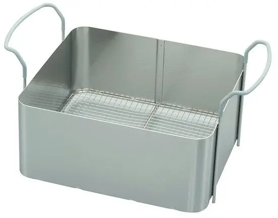 Elma 102 7351 Stainless Steel Basket for Elmasonic Ultrasonic Cleaners, 20.7" x 18.9" x 11.8"