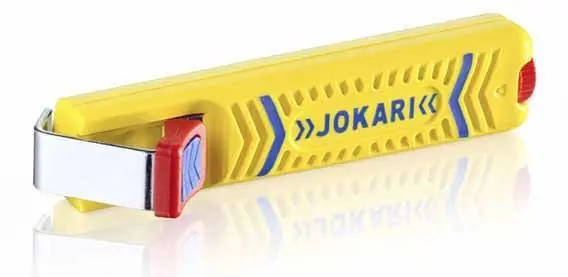 Jokari 10160 Secura No. 16 Dual-Compound Cable Knife for 4 to 16mm Round Cable