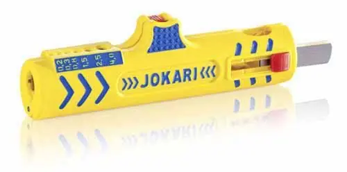 Jokari 30155 Secura No.15 Dual Compound Cable Knife for 12 to 14 AWG Round Cable