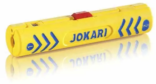 Jokari 30600 Secura No. 1 Dual Compound Coaxial Cable Stripper for 4.8 to 7.5mm Cable