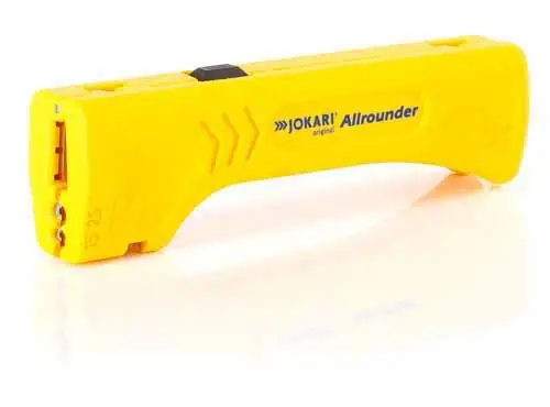 Jokari 30900 Uni-Plus All Rounder Cable Stripper for 16 to 14 AWG Round or Flat Cable