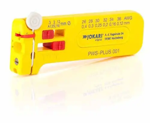 Jokari 40024 PWS-Plus 001 Adjustable Wire Stripper for 26 to 36 AWG Wire