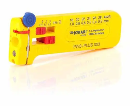 Jokari 40026 PWS-Plus 003 Adjustable Wire Stripper for 18 to 28 AWG Wire