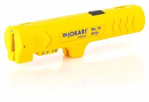 Jokari 30140 No. 14 Cable Stripper for 18 to 14 AWG PVC-Insulated Cable