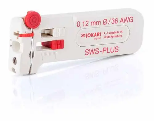 Jokari 40015 SWS-Plus 012 Mini-Precision Wire Stripper for 36 AWG Wire