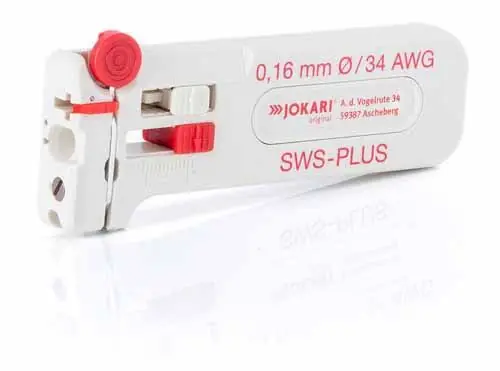 Jokari 40035 SWS-Plus 016 Mini-Precision Wire Stripper for 34 AWG Wire