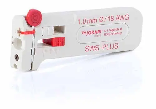 Jokari 40115 SWS-Plus 100 Mini-Precision Wire Stripper for 18 AWG Wire