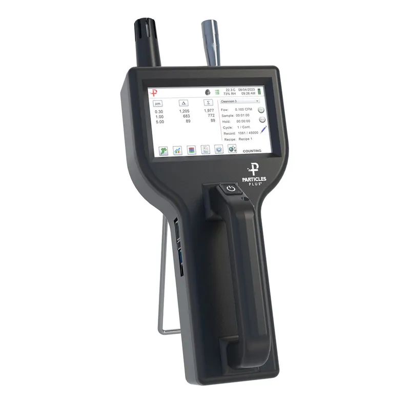 Particles Plus 6-Channel Handheld Laser Particle Counter