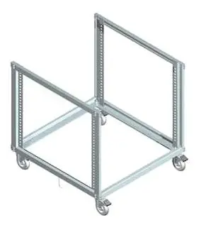 BUILT RIGHT CBOS3676 Open-Style Bolted Stencil Cart, 36" x 37" x 76"