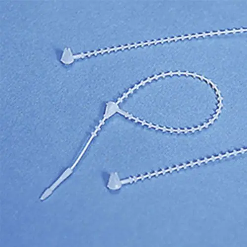 Accuform MAPT11 Beaded Nylon Ties, 5"