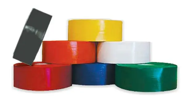 PVC Floor Marking Tape, 4" x 100‘ Roll
