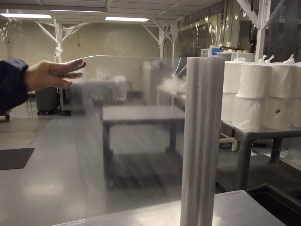 CleanPro® Precision Clean II Ultra Clear LDPE Cleanroom Tubing, 4 Mil
