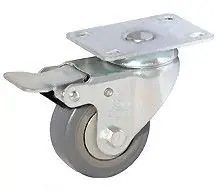 BenchPro LC3-UB Locking Swivel Urethane Casters, 3" (Pack of 4)