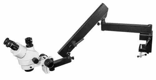 View Solutions SZ02010631 Stereo Zoom Trinocular Microscope with Articulating Arm
