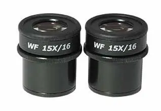 View Solutions SZ17013421 High Eyepoint Eyepieces for 8-50x Stereo Zoom Microscopes, 15x