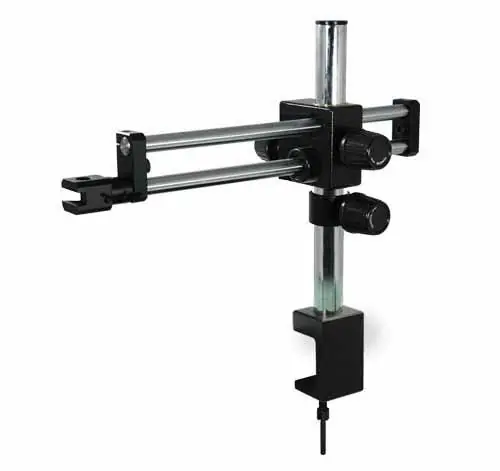 View Solutions ST02061201 Dual Arm Boom Stand with Table Clamp