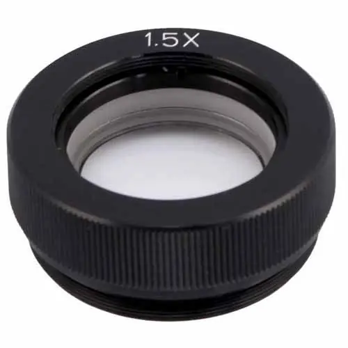 View Solutions SZ07024511 Auxiliary Objective Lens for Dual-Power Stereo Microscopes, 1.5x