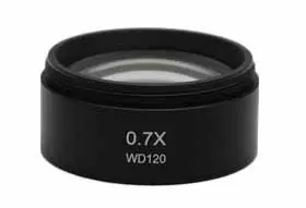 View Solutions SZ05014311 Auxiliary Objective Lens for 6.7-45x Stereo Zoom Microscopes, 0.7x