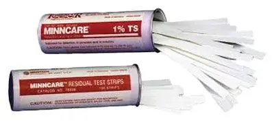 Minncare® 185-40-005 Minncare® 1% Test Strips, 100 Strips