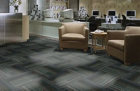 Staticworx SFX-CW-50x50-BTO ShadowFX™ Chenille Warp Dissipative Carpet Tiles, 50cm x 50cm