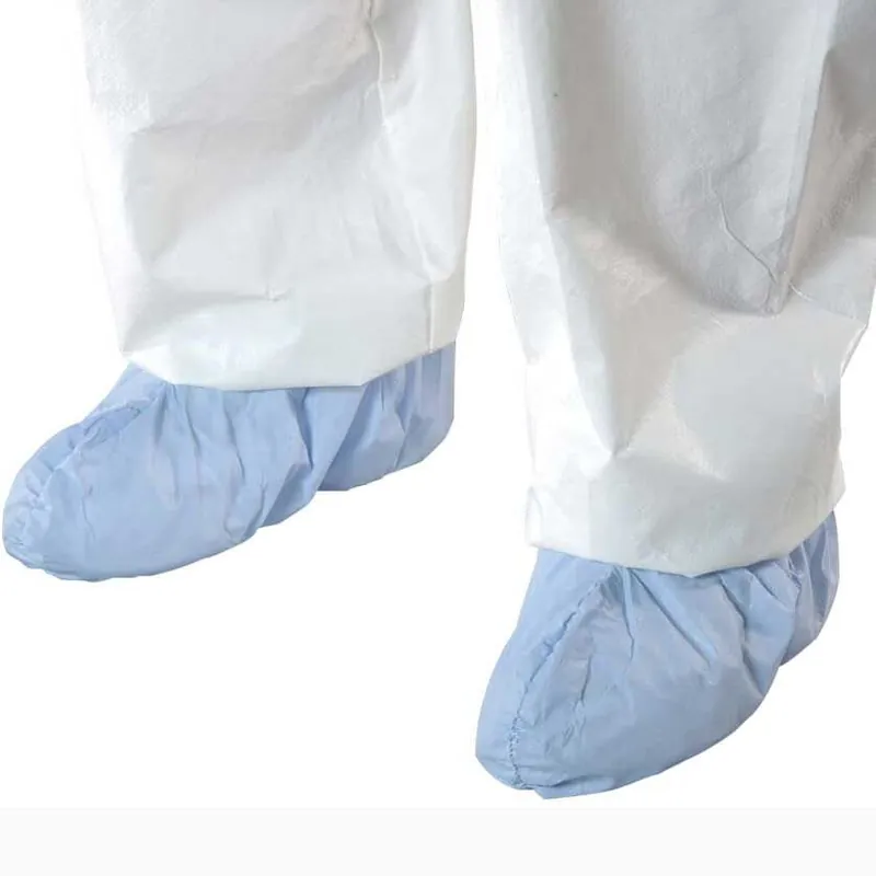 Critical Cover® AquaTrak® Fluid Impervious Shoe Covers, Blue, Universal Fit