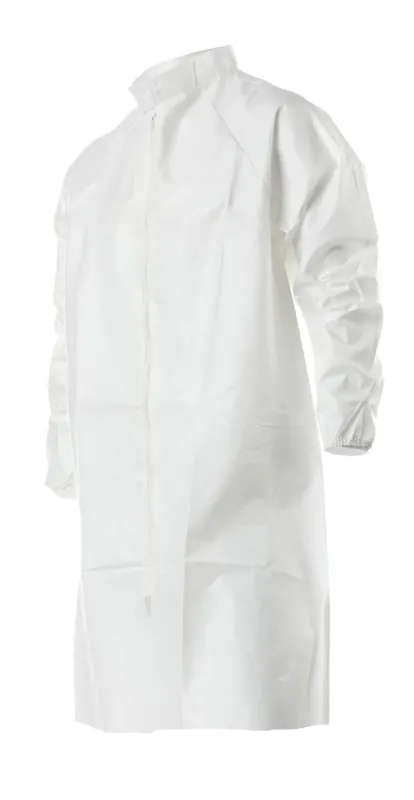 Alpha ProTech Critical Cover® ComforTech® Disposable Frocks with Elasticized Cuffs & Zipper Closure