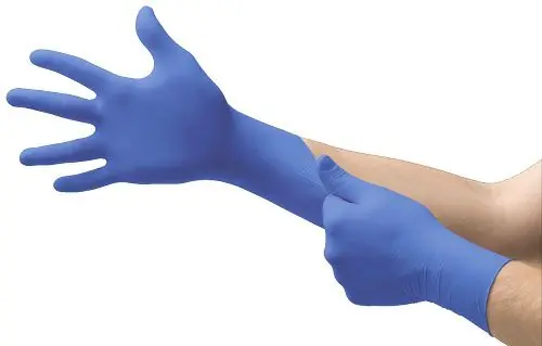 Ansell N19 Microflex® Powder-Free 4 Mil Nitrile Gloves, Blue