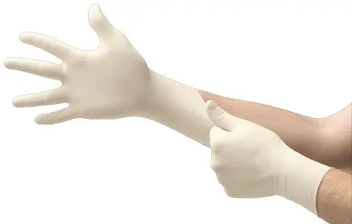 Ansell DGP-350 Microflex® Diamond Grip Plus® Powder-Free 6 Mil Gloves, Natural