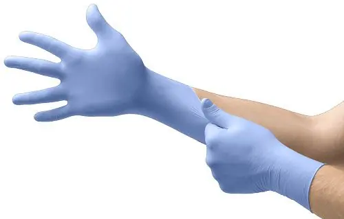 Ansell FFS-700 Microflex® Freeform® Powder-Free 5 Mil Gloves, Blue