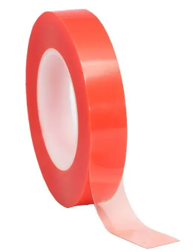 CleanPro® Classic Clean Permanent-Adhesion Double-Sided Polyester Cleanroom Tape with Liner, Clear, 0.5" x 108‘