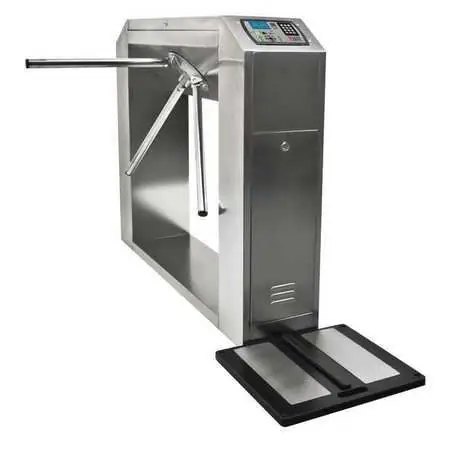 Botron B88015 ELITE Access Control Complete Turnstile with Barcode ESD Combo Tester