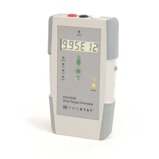 Prostat PAS-853B Wide Range Ohmmeter, includes NIST Certficate