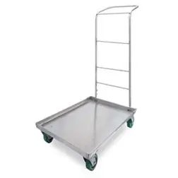 Texwipe TX7046 Stainless Steel Cart for Bucket System, 19" x 28"
