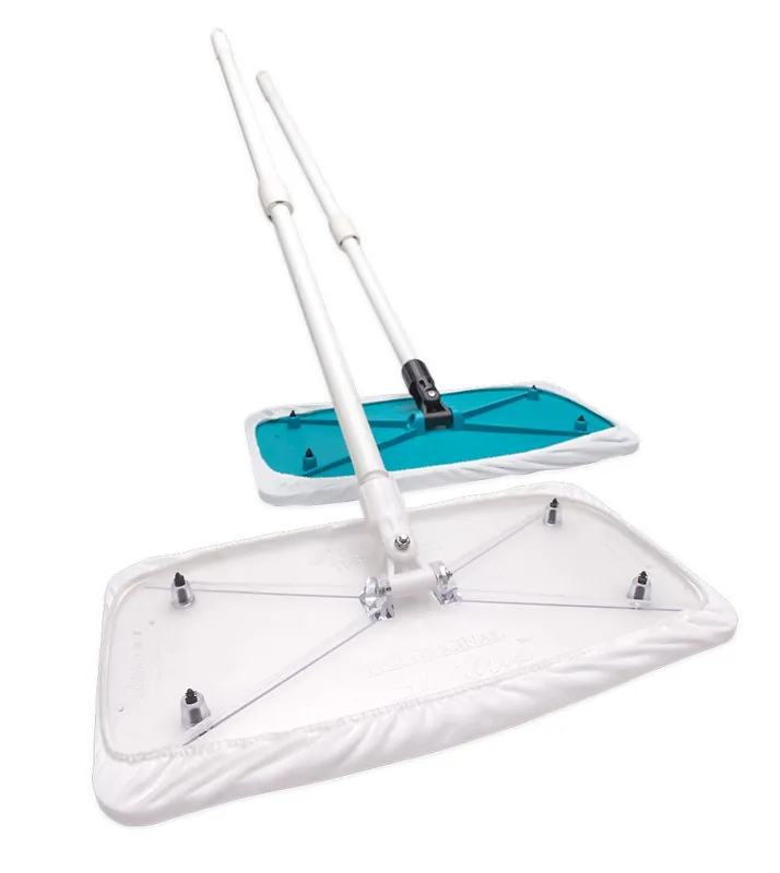 Texwipe TX7108 AlphaMop™ Mop Kit, includes 8" x 15" Mop Head & 60" Long Fiberglass Handle