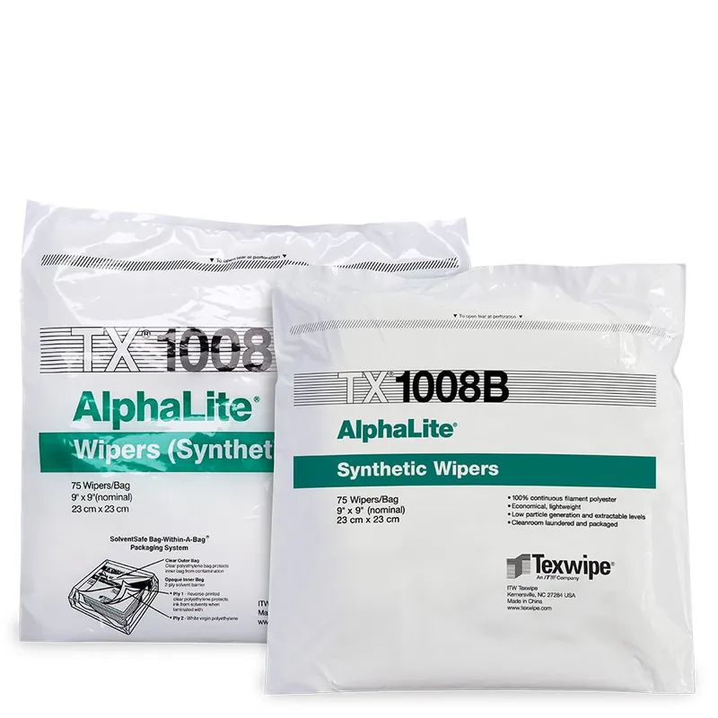 Texwipe AlphaLite® Polyester Knit Cleanroom Wipers