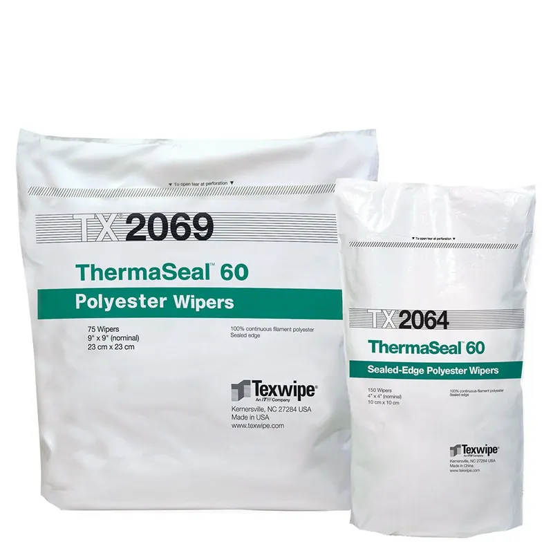 Texwipe ThermaSeal™ 60 Polyester Cleanroom Wipers